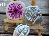 Paging Fun Mums Nature Plaster Impressions